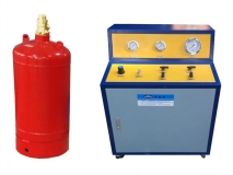 FM-200 filling equipment for fire suppression systems
