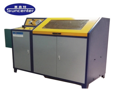 Hydraulic hose test bench