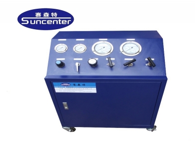 Oxygen/nitrogen/CO2 Gas booster system 